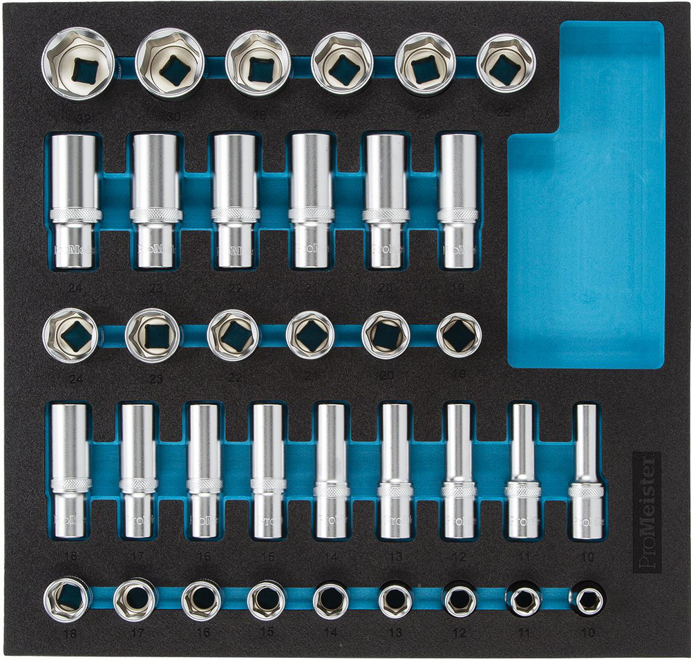 Eva ½" Pipesett 36-Deler ProMeister